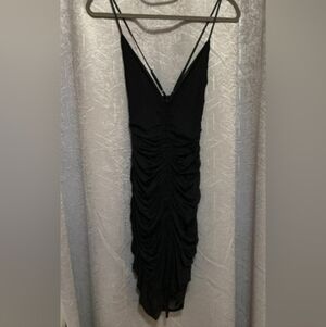Revamped Chic Black Mini Dress